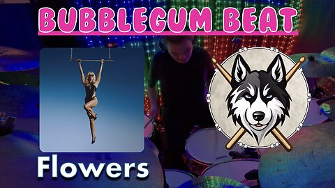 75 — Miley Cyrus — Flowers — HuskeyDrums | Bubblegum Beat | @First Sight | Drum Cover