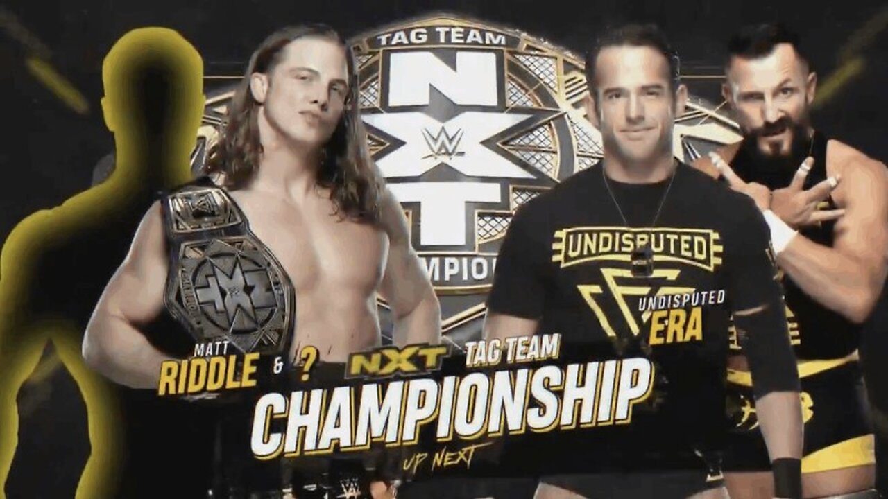 Matt Riddle & ??? vs The Undisputed Era - NXT Tag Team Championship (Full Match)