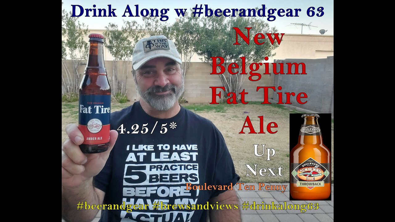 Drink Along # 63 : New Belgium Fat Tire Ale 4.5/5