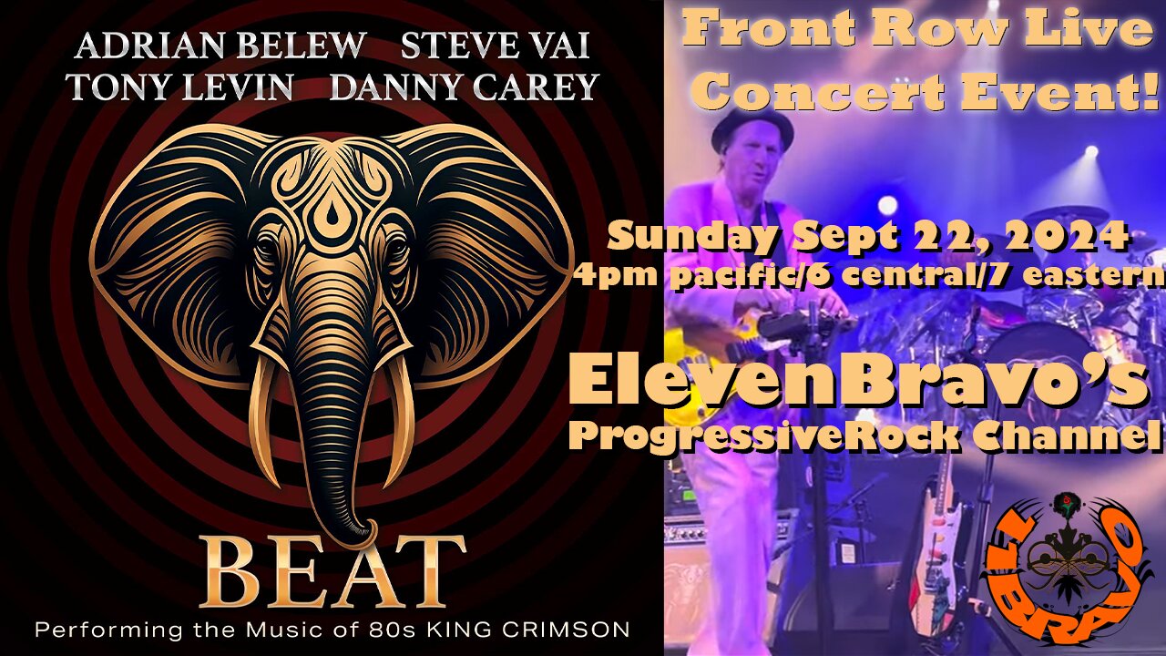 Front Row Live Concert Special - BEAT - The Music of King Crimson 09-22-2024