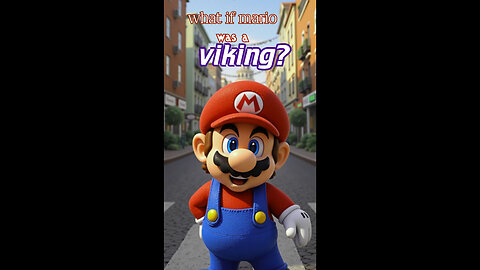 Mario as a Viking Warrior 🪓⚔️