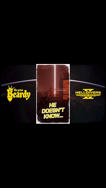 HE DOESN'T KNOW! // Beardy Highlights // Helldivers 2 // Short 11