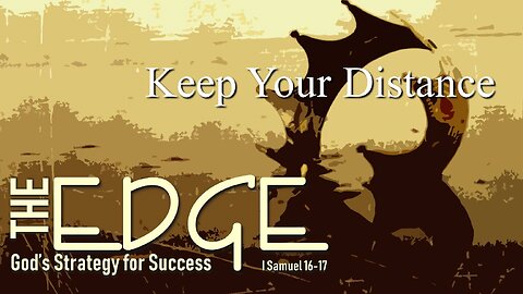 Freedom River Church - Sunday Live Stream - God's Strategy for Success: Keep Your Distance