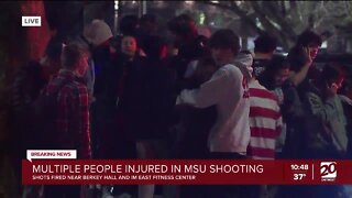 Multiple people injured at shooting at MSU