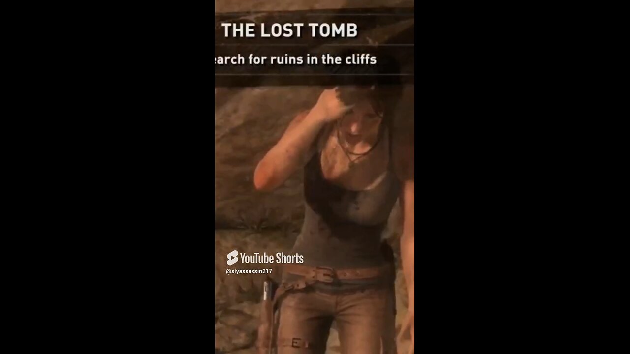 Classic Laura Croft Klutz #riseofthetombraider #gameplay #shorts