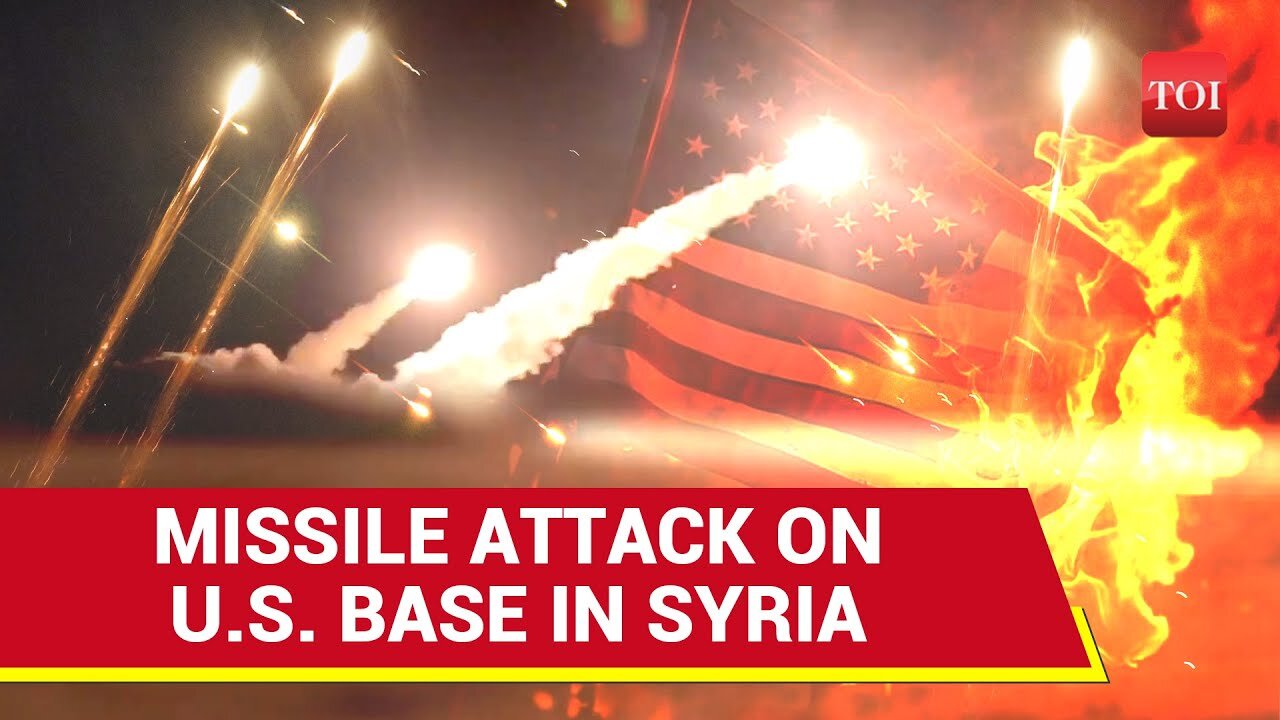 U.S. Military Base Bombarded With Missiles In Syria Amid Israel-Iran Conflict - Report | Watch