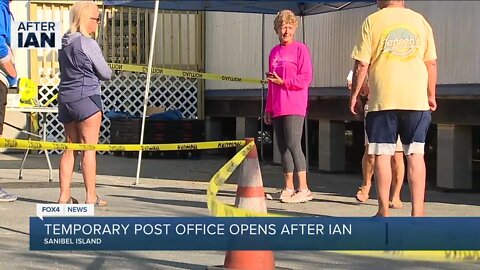 USPS establishes a temporary location for Sanibel Residents to pick up mail