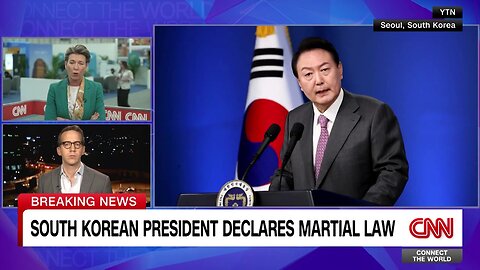 South Korean president declares emergency martial law