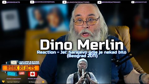 Dino Merlin Reaction - Jel Sarajevo gdje je nekad bilo Beograd 2011- First Time Hearing