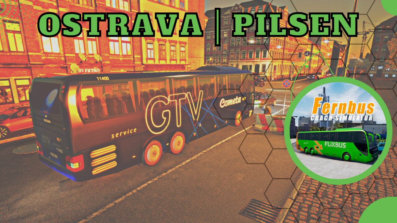 FERNBUS SIMULATOR | FLIXBUS | Ostrava ➢ Pilsen | G27 | No Commentary