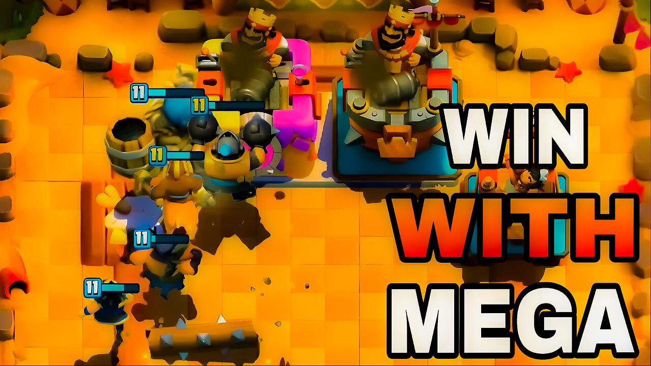 "HOW TO USE MEGA KNIGHT WITH GIANT SKELETON! Clash Royale Tips"