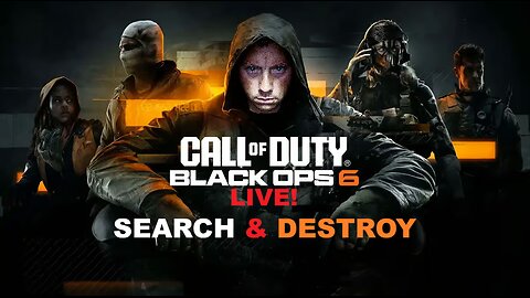 Black OPS 6 LIVE playing Search and destroy!