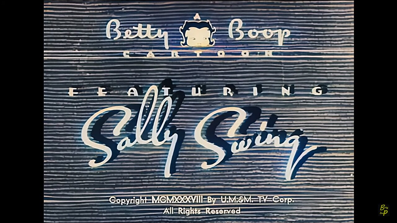 Betty Boop - Sally Swing (1938)