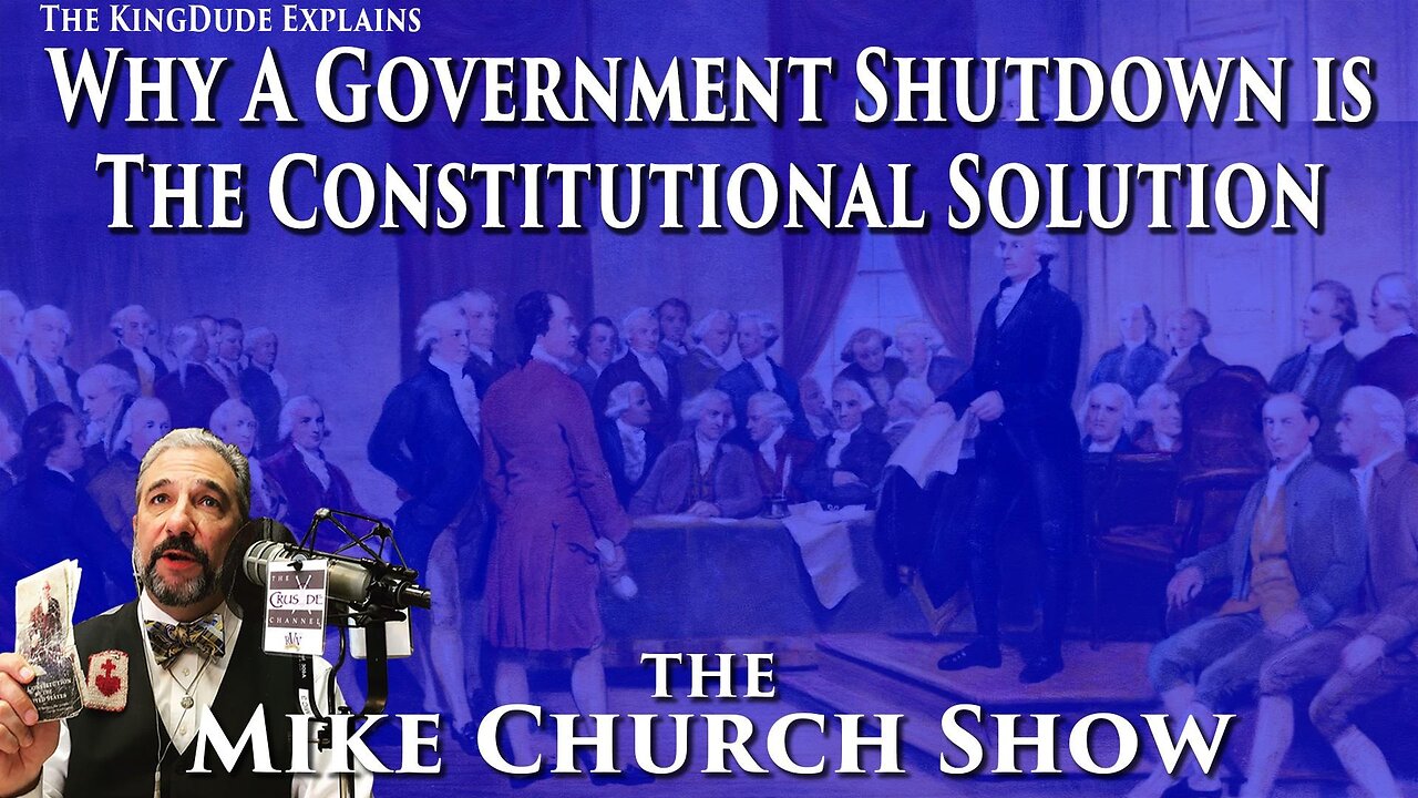 Why A Government Shutdown Is The Constitutional Solution