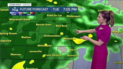 Southeast Wisconsin weather: Rain moves in for Valentine's Day