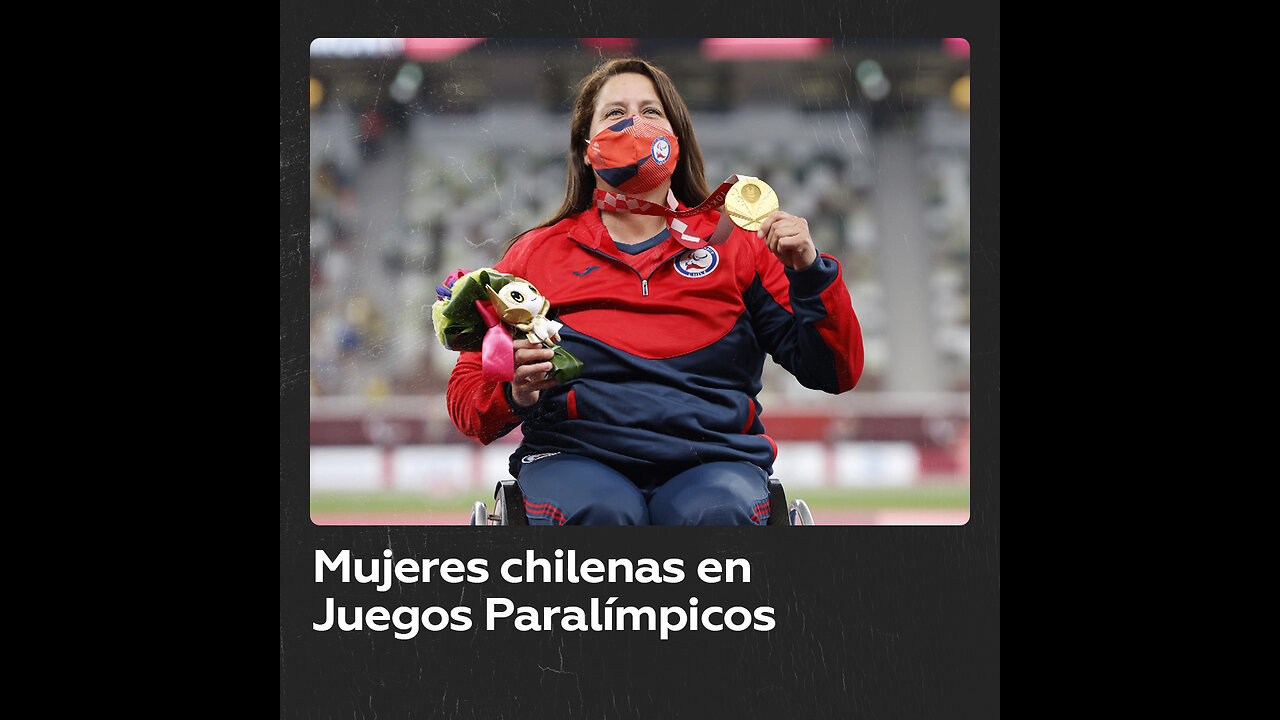 Primera chilena en ganar una medalla de oro en los Juegos Paralímpicos