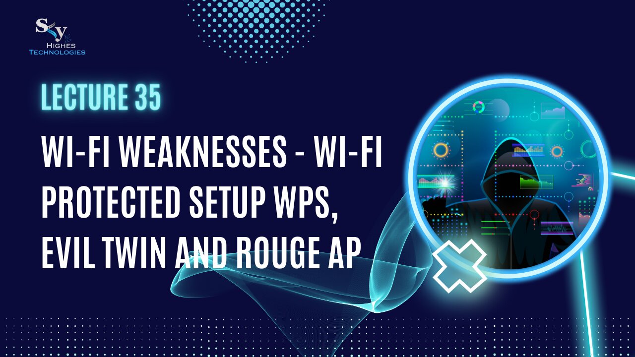 35. Wi-Fi Weaknesses - Evil Twin and Rouge AP | Skyhighes | Cyber Security-Network Security