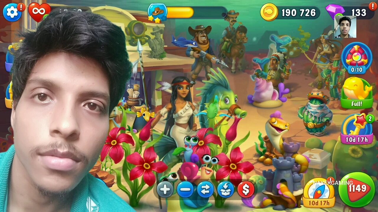 Fishdom level 1149/nayekgaming /debojyotinayek nayek