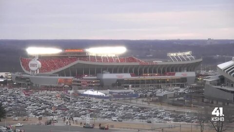 GEHA Field at Arrowhead Stadium timelapse