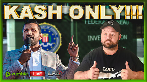 KASH PATEL TAKES OVER AT THE FBI | LOUD MAJORITY 12.2.24 1pm EST