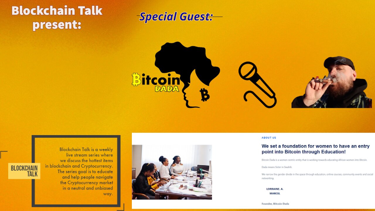 BLOCKCHAIN TALK E62: Special guest - BITCOIN DADA!