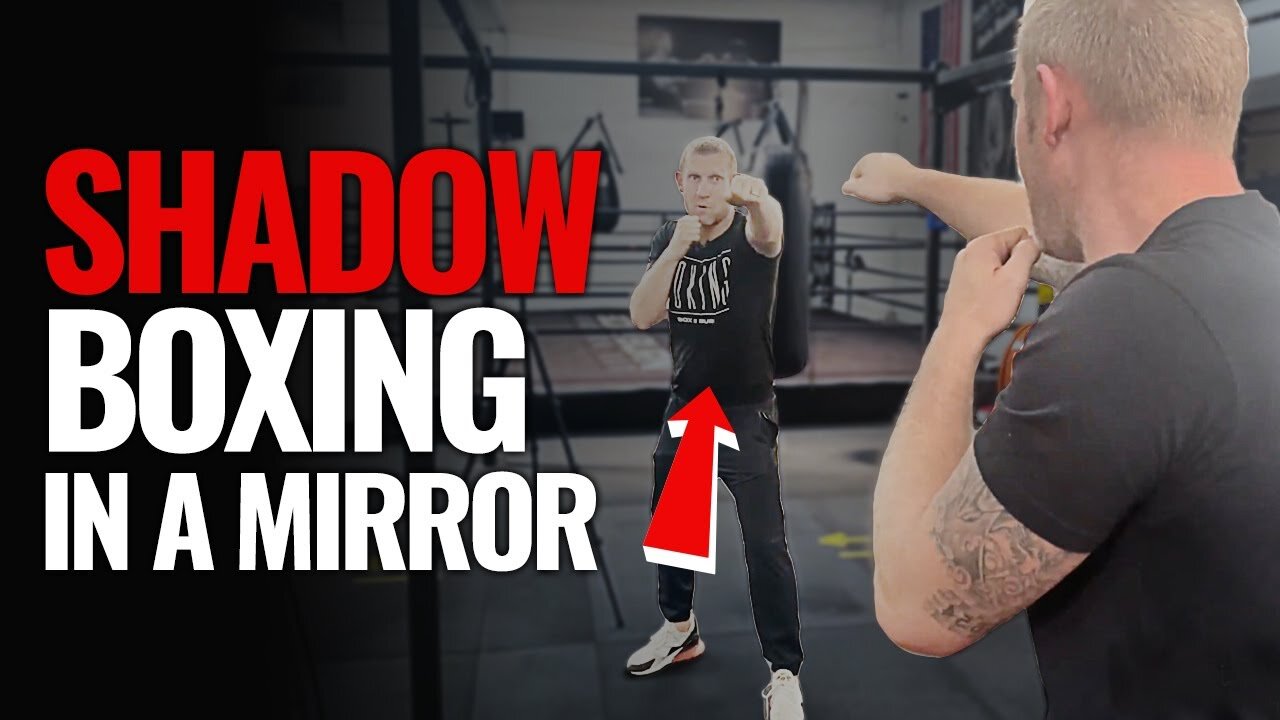 SHADOW BOXING In Front of a MIRROR