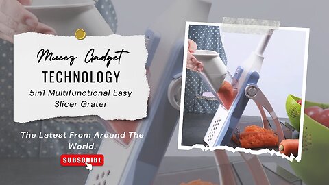 5in1 Multifunctional Easy Slicer Grater | Link in Description