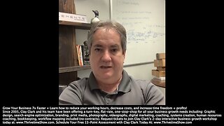 Clay Clark Client Testimonials | "I Started With Clay Clark In 2019. I Found Clay Clark's Podcast. These Guys Help You With Marketing, Business Decisions & Financials. It Works Great! We Are On Course to Grow Our Business 150%."