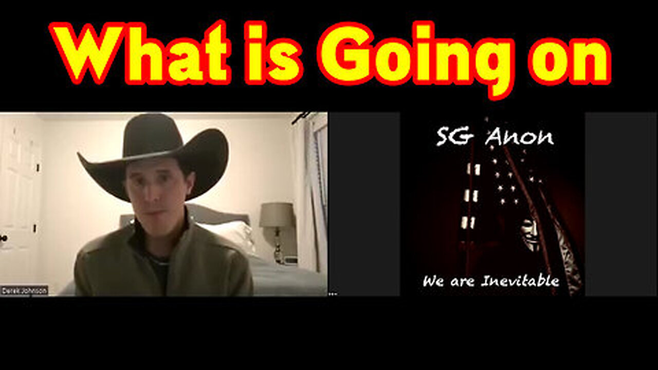 Derek Johnson & SGAnon Stream ''What is Going on 2 9 23''