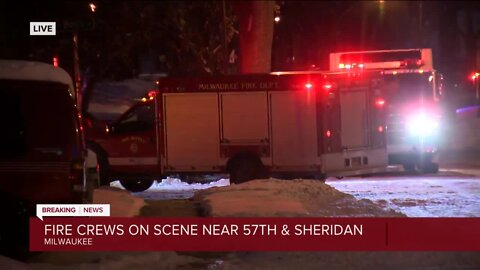 House fire at 57th and Sheridan: 1 person injured