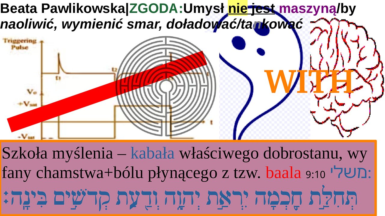 Beata Pawlikowska|ZGODA:Umysł nie jest maszyną/by naoliwić, wymienić smar, doładować/tankować