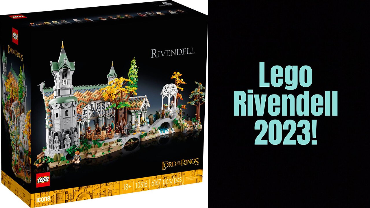 Lego The Lord of the Rings Rivendell Set 2023 Reveal