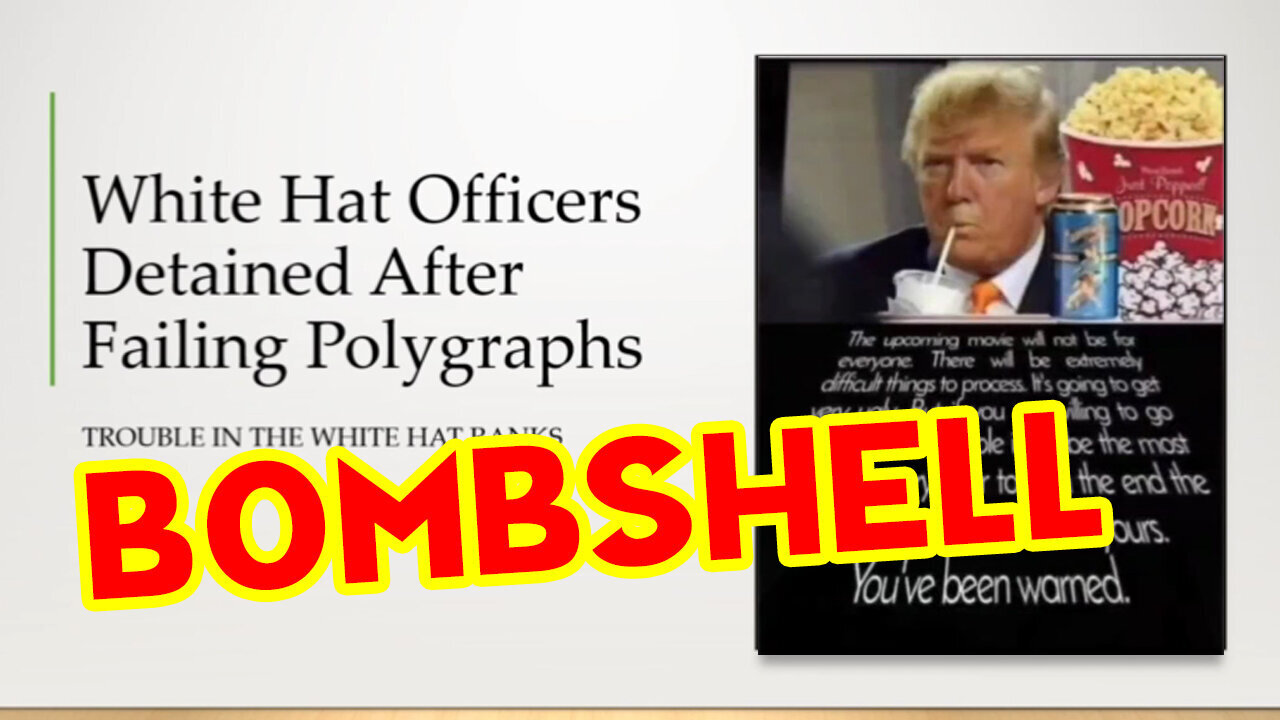 Bombshell - White Hat Officers Detained After Failing Polygraphs..