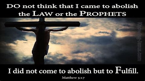 Jesus Fulfilled The Law 's Message, Function And Judgement