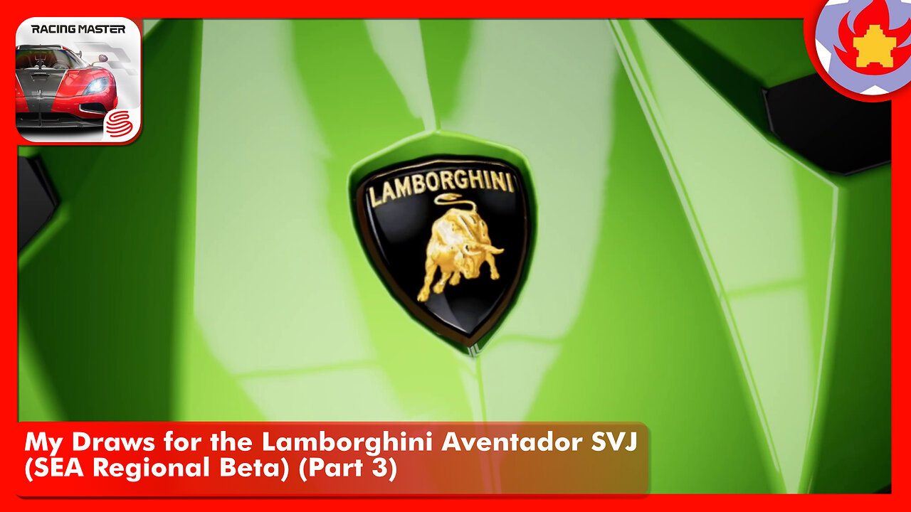 My Draws for the Lamborghini Aventador SVJ (SEA Regional Beta) (Part 3) | Racing Master