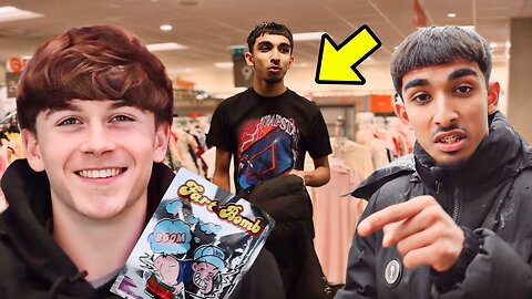 Fart Bomb Prank On Roadman!