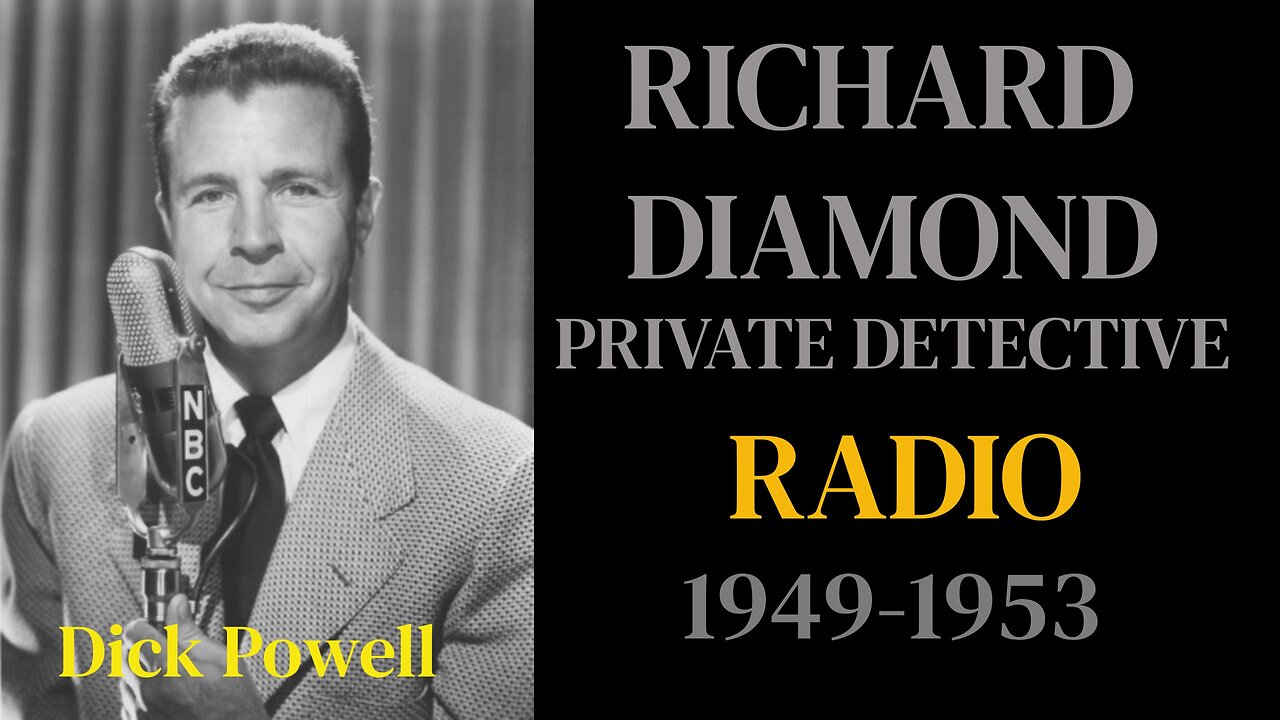 Richard Diamond 53-08-30 (154) The Big Foot Grafton Case