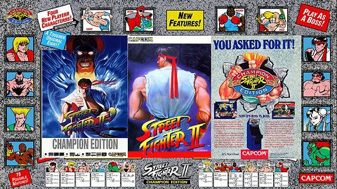 Street Fighter II: Champion Edition - Ryu (Credits Ending) Max Difficulty