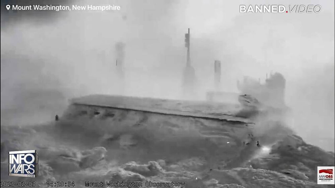 Global Warming Strikes Mt. Washington With -110 Degrees Freeze Out!