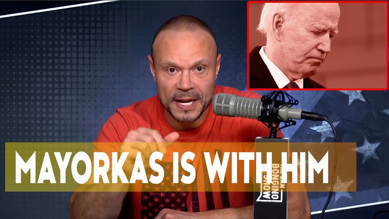 TheDanBonginoShow | HE IS CRAZY’ Dan Bongino GOES OFF on Biden with EPIC rant for his ‘garbage’ joke against