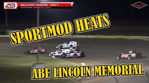 Abe Lincoln Memorial | Sportmod Heats | US 30 Speedway | 9-13-2019