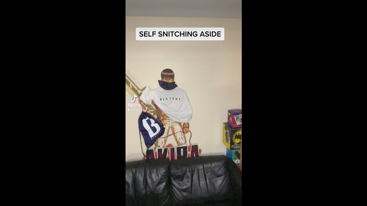 SELF SNITCHING ASIDE