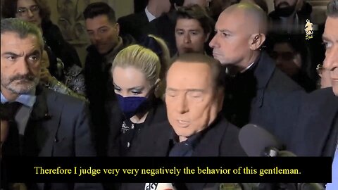 Fmr. Italy´s PM Berlusconi: I judge very negatively the behavior of this "gentleman" (Zelensky)