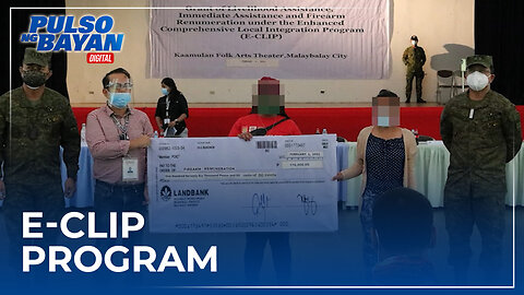 E-Clip program ng pamahalaan, isa sa mga susi para sumuko ang libu-libong myembro ng NPA -PA