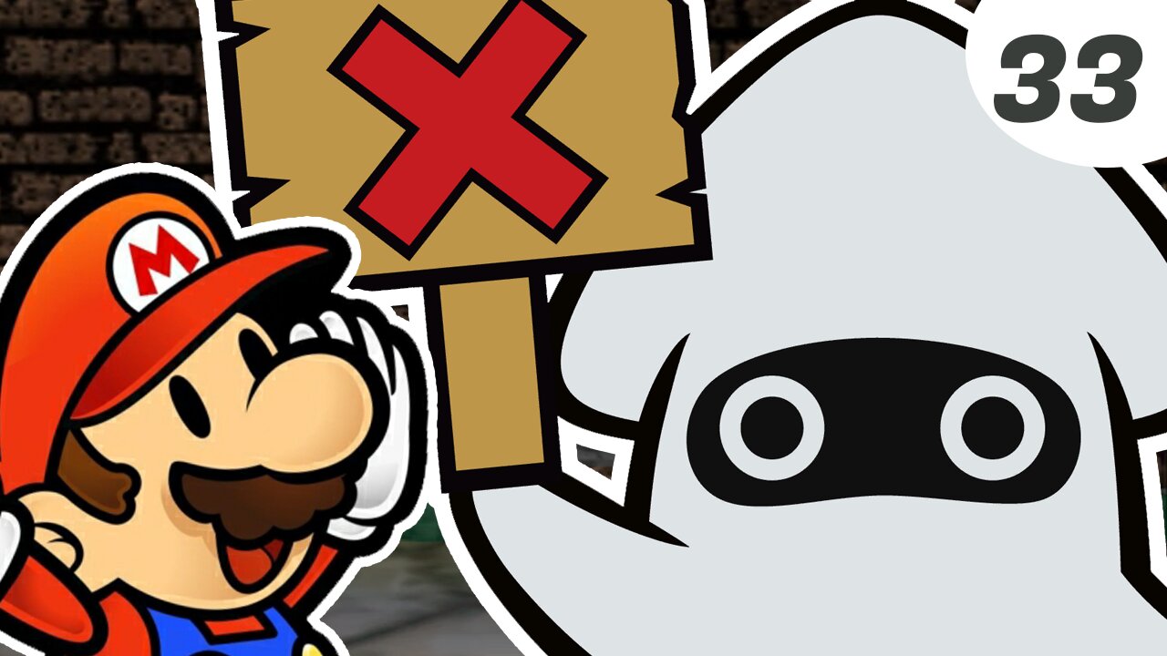 Paper Mario Ep. 33 - Fui para as tubulações...de novo.