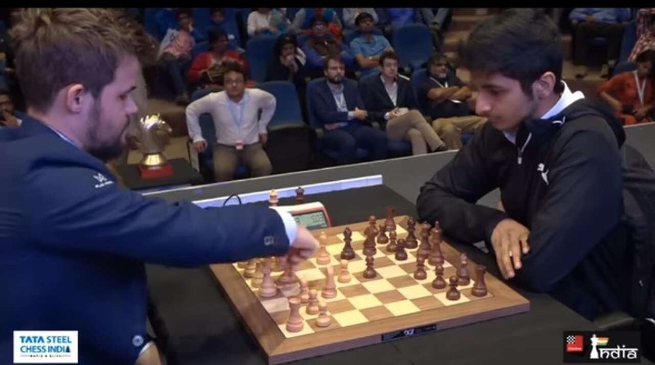 The shortest game of magnus carlsen's
