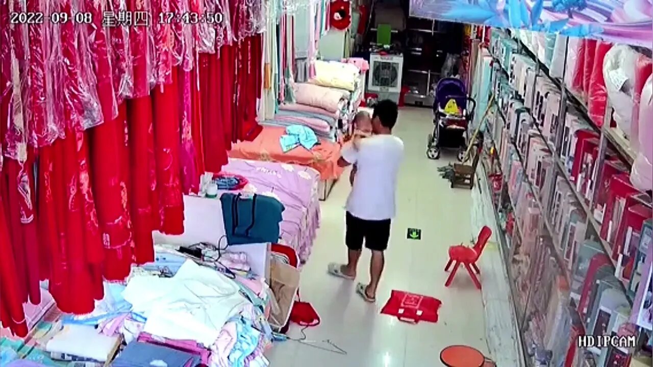 Dad catches falling baby #shorts 👍 and Subscribe