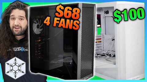 $68 Case with 4 Fans: SilverStone 515XR & $100 514X Case Reviews | Gamers Nexus