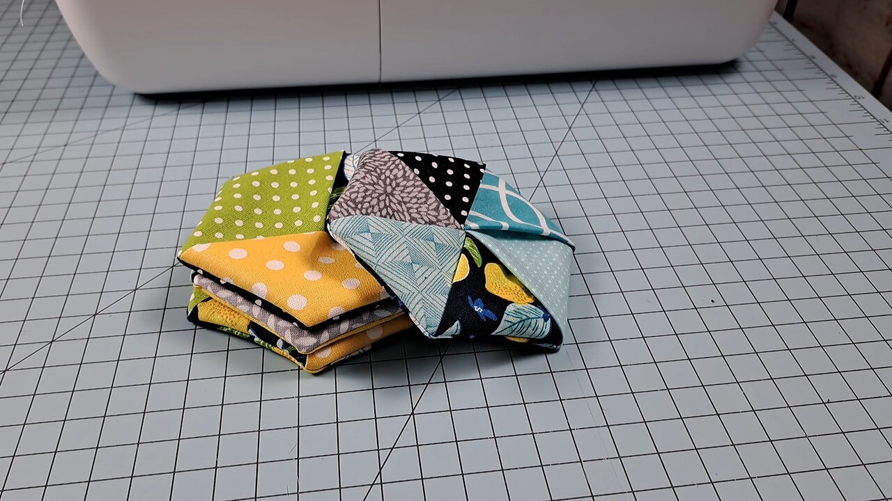 Hexagon Coaster! DIY Decor on a Budget Sewing Hexagon Coasters