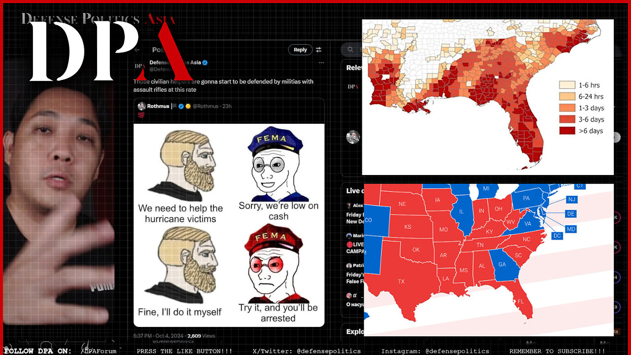 FEMA BLOCKING AID; FEMA vs Hurricane Victims; Is the Federal Govt declaring war on the Red States?